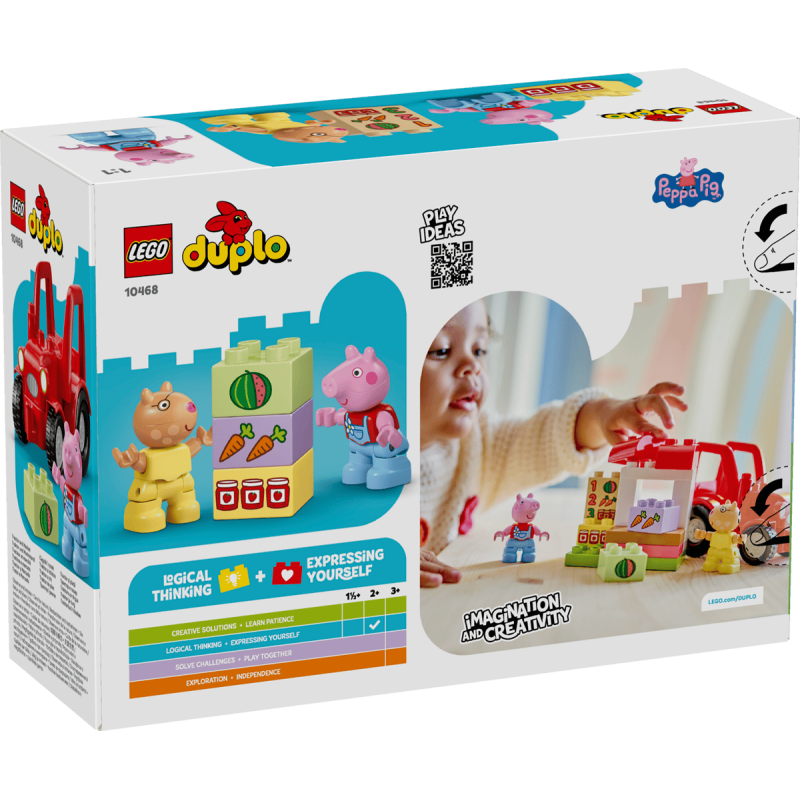 LEGO Duplo Peppa Pig Tractor Y Mercado 10468
