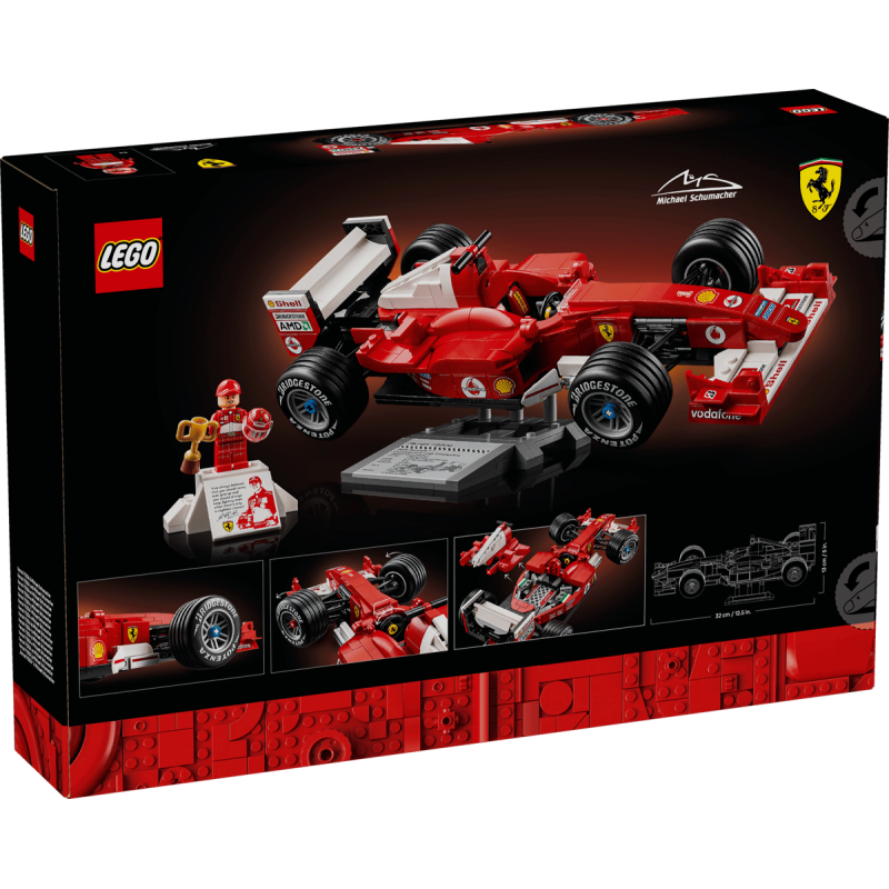 LEGO Icons Ferrari F2004 Y Michael Schumacher 11375