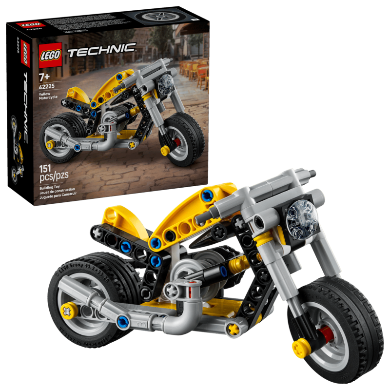 LEGO Technic Moto Amarilla 42225 De LEGO