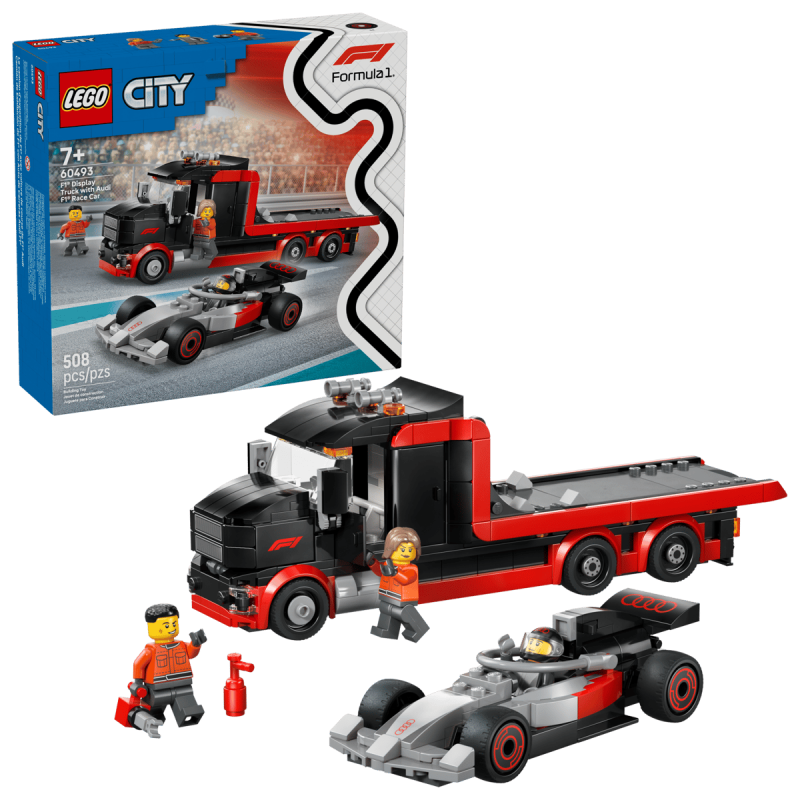 LEGO City Camión De Exposición F1 Con Coches 60493 De LEGO