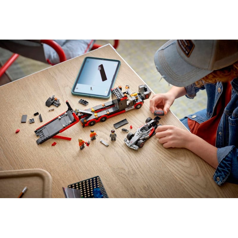 LEGO City Camión De Exposición F1 Con Coches 60493