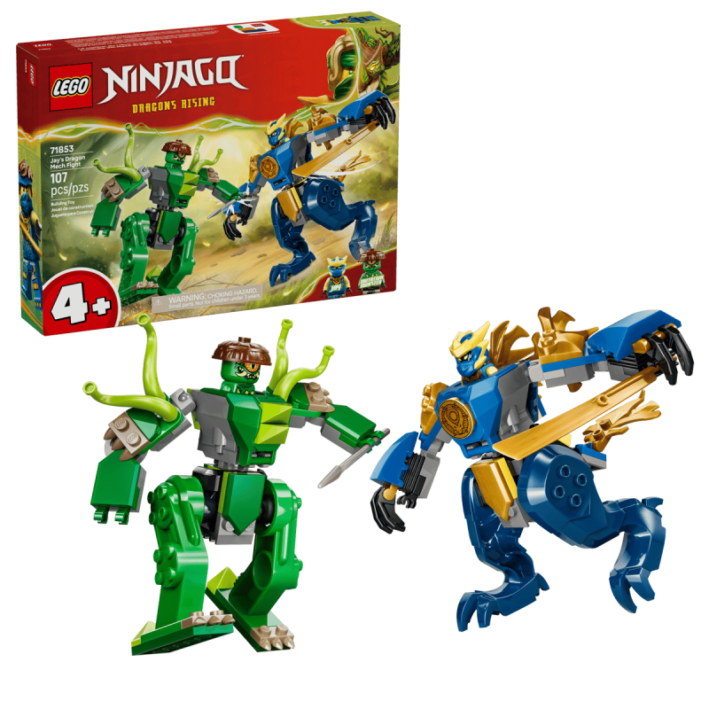 LEGO Ninjago Combate Del Meca-Dragón De Jay 71853 De LEGO