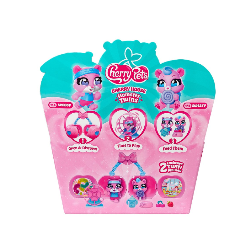 Cherry Pets Houses Hamster Twins Surtido