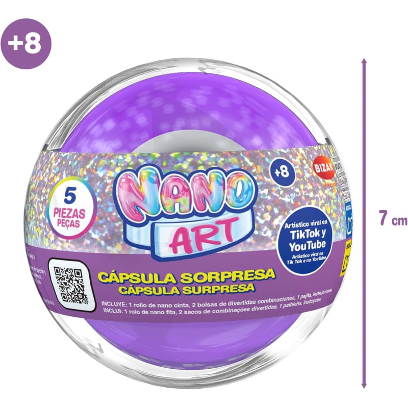 Nano Art Cápsula Sorpresa