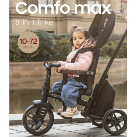 Qplay Triciclo Evolutivo Comfo Max 8 en 1 Verde