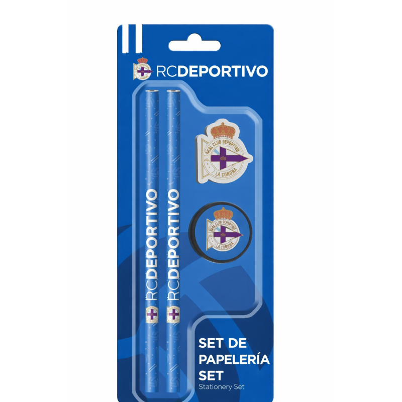Set 5 Pzs De Papelería Deportivo De La Coruña De CYP Brands