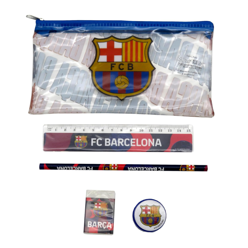 Portatodo Transparente FC Barcelona