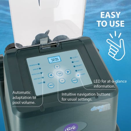 Clorador Salino Gre Para Piscinas Hasta 50 m3