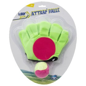 Guantes De Velcro Atrapa Bola + Pelota