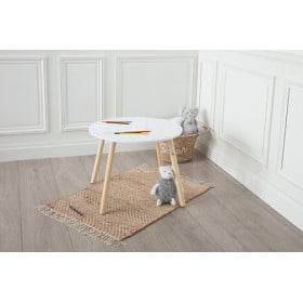 Mesa Infantil Madera Estrellitas 2