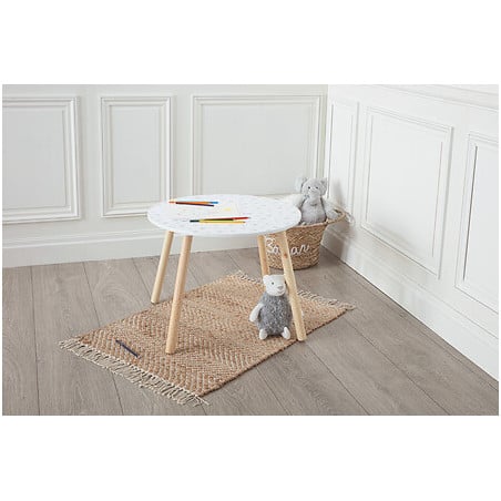 Mesa Infantil Madera Estrellitas