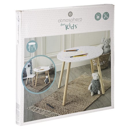 Mesa Infantil Madera Estrellitas