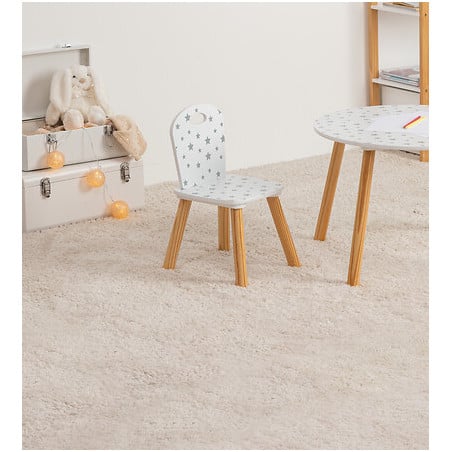 Silla Infantil Madera Estrellitas