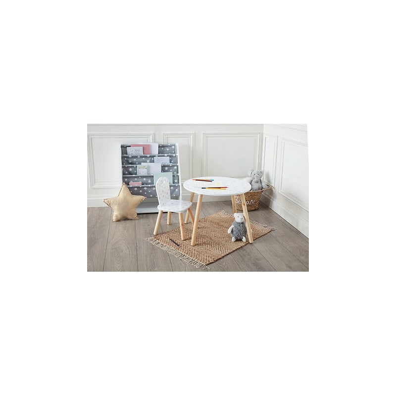 Silla Infantil Madera Estrellitas