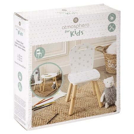 Silla Infantil Madera Estrellitas