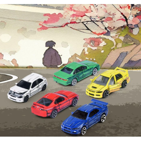 Majorette JDM Leyends Giftpack 5 Coches