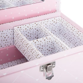 Joyero Infantil De Cartón Con Corazón 2