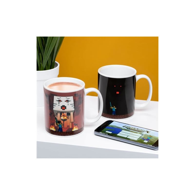 Taza Termocolora Minecraft