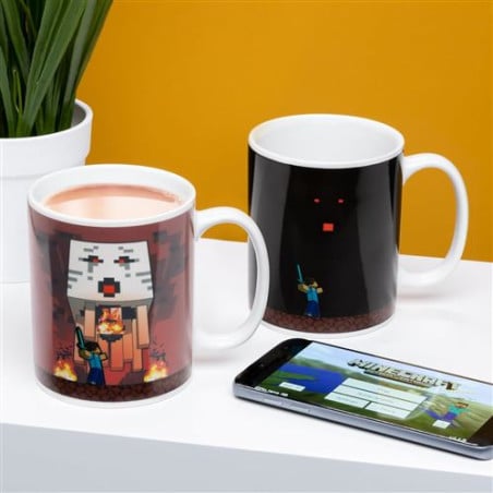 Taza Termocolora Minecraft