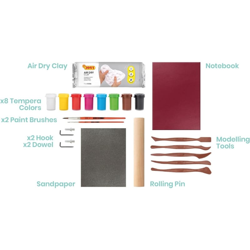 Kit Manualidades Ventana Pasta Endurecible