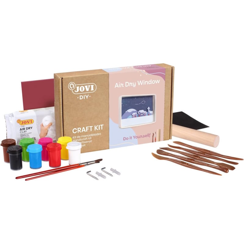 Kit Manualidades Ventana Pasta Endurecible