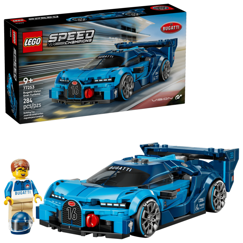 LEGO Speed Champions Coche Hiperdeportivo Bugatti 77253 De LEGO