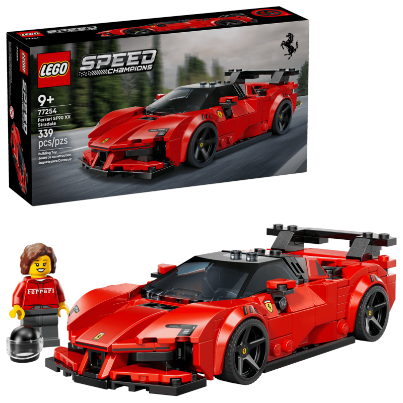 LEGO Speed Champions Coche Deportivo Ferrari SF90 77254 De LEGO