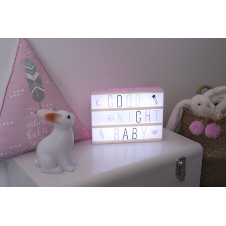Caja De Luz Infantil Con Letras