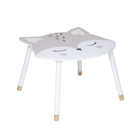 Mesa Infantil Con Forma De Zorro