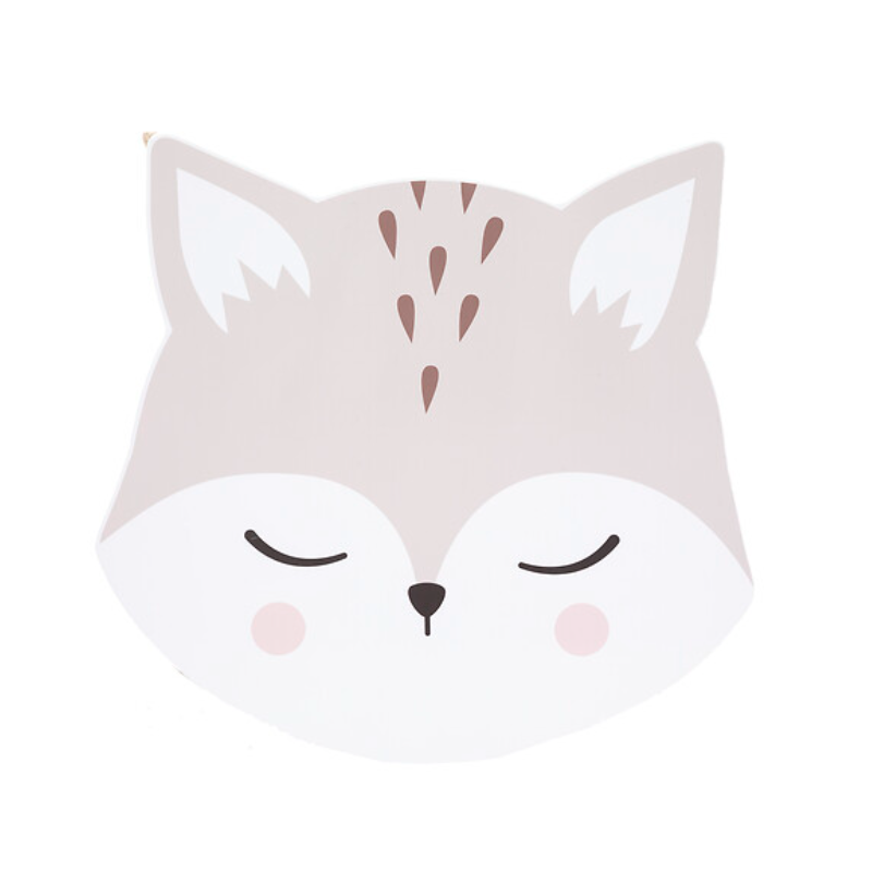 Mesa Infantil Con Forma De Zorro