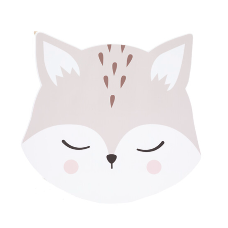 Mesa Infantil Con Forma De Zorro