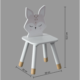 Silla Infantil Con Forma De Zorro 2