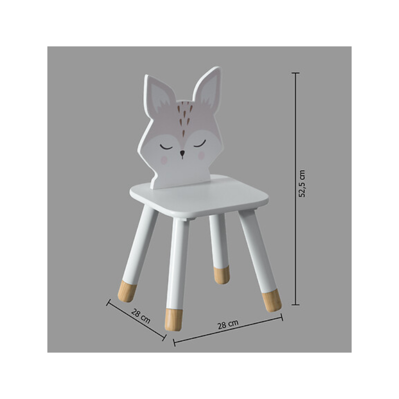 Silla Infantil Con Forma De Zorro