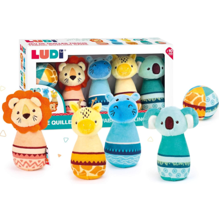 Ludi Juego De Bolos De Tela