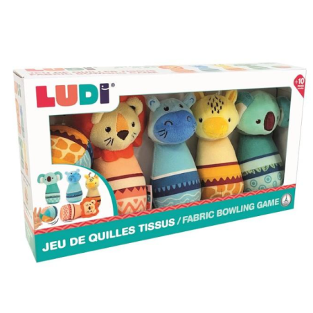 Ludi Juego De Bolos De Tela