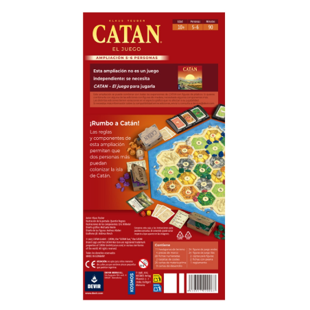 Catan Expansión 5-6 Jugadores