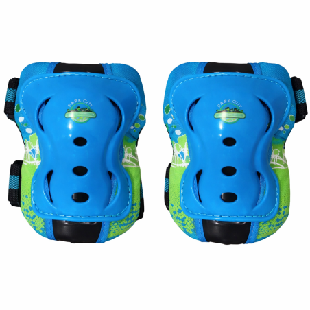 Set Protecciones Des Park Azul Talla M