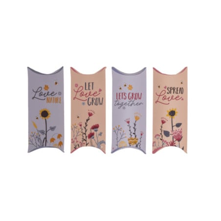 Caja Con Semillas De Flores Surtidos