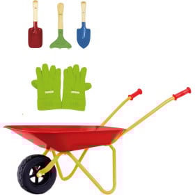 Carretilla Metal Con Accesorios 2