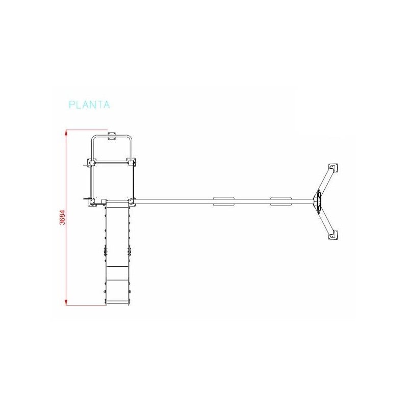 Parque infantil Beisbol con columpio doble  