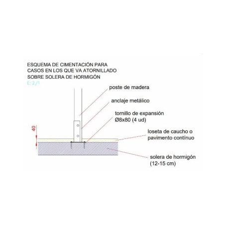 Parque infantil Beisbol con columpio doble  