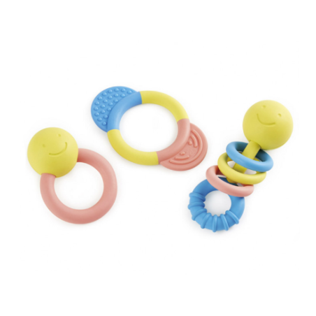 Hape Sonajero Y Mordedor 3 Pzs