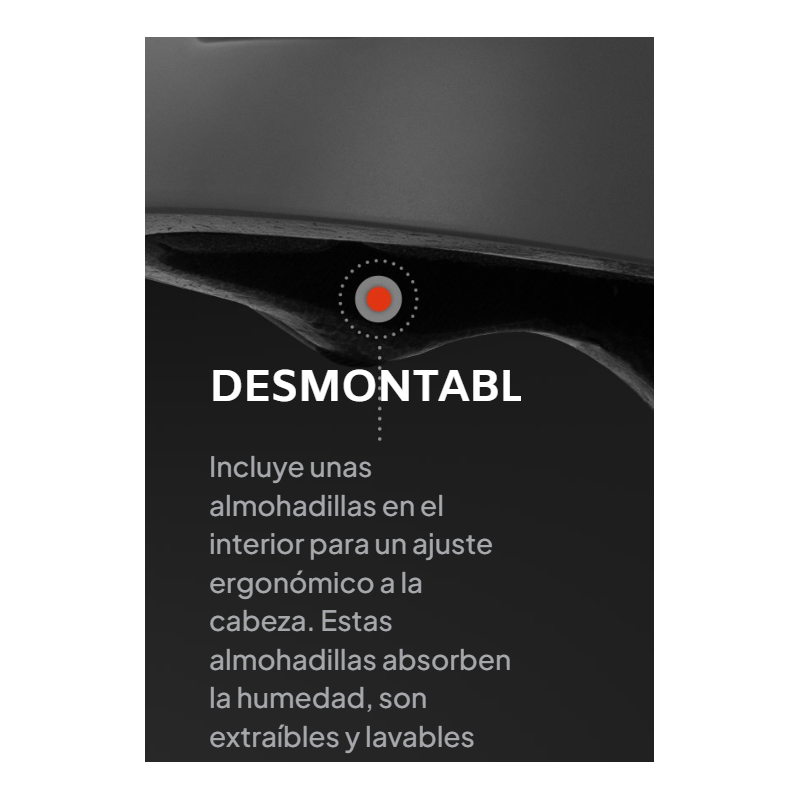 Casco Olsson Brothers Antracita Talla M/L