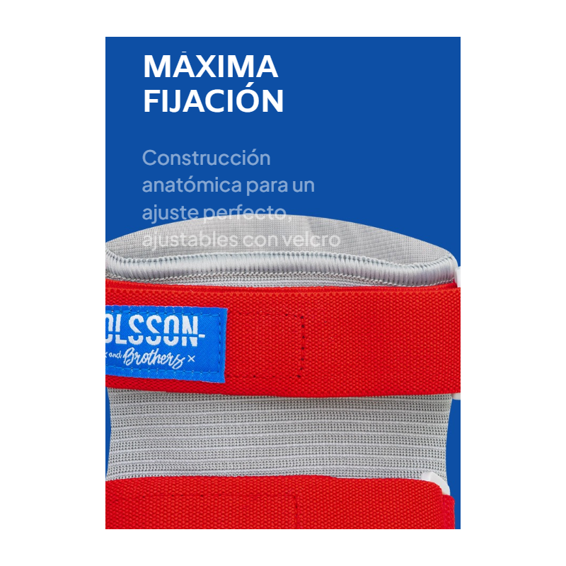 Kit Protecciones Azul Olsson Brothers Talla S/M