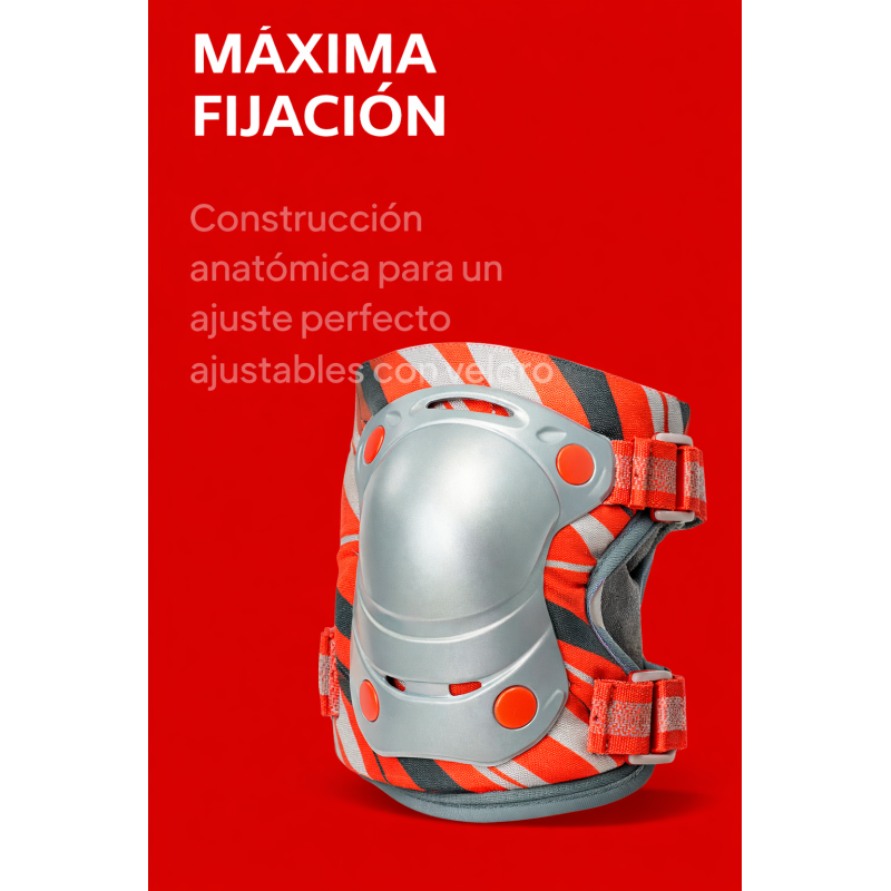 Kit Protecciones Rojo Olsson Brothers Talla XS/S