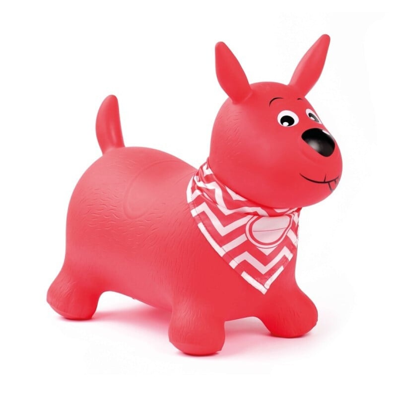 Ludi Perro Saltarín Rosa