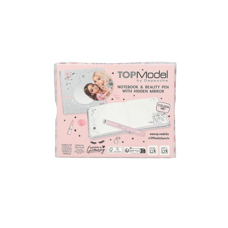 Topmodel Cuaderno Beauty Con Boligrafo