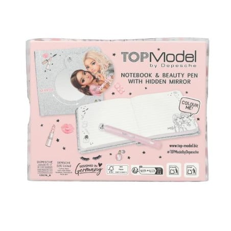 Topmodel Cuaderno Beauty Con Boligrafo