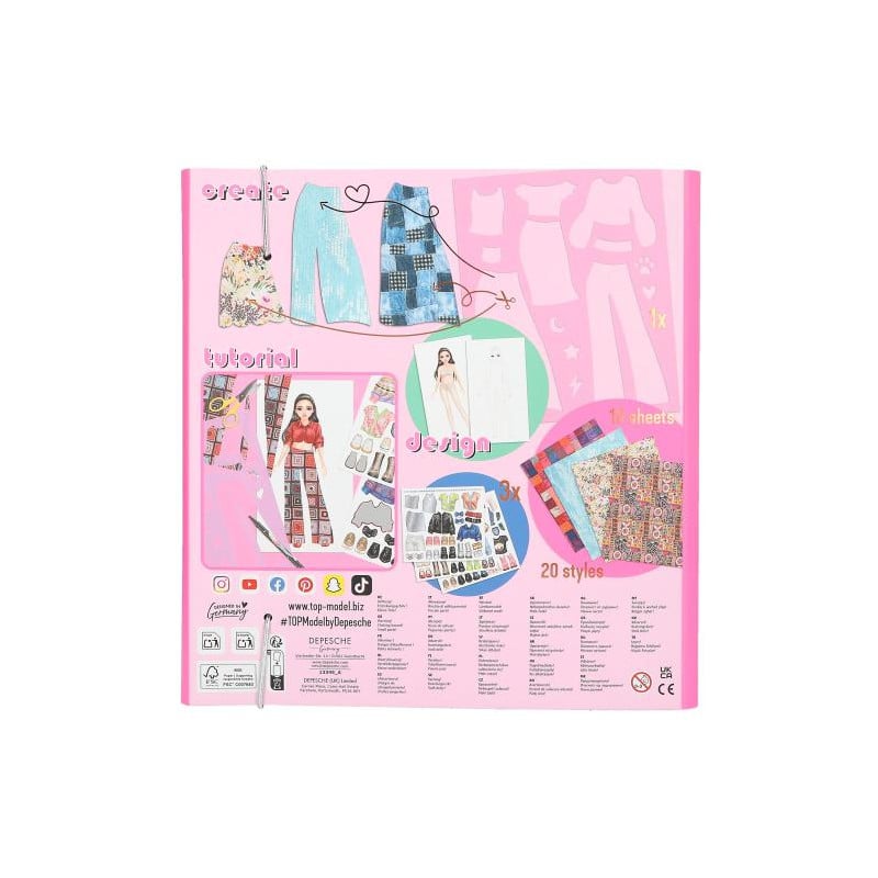 Top Model Set De Diseño Crea Tu Topmodel