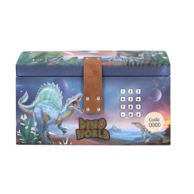 Dino World Cofre Del Tesoro Con Codigo